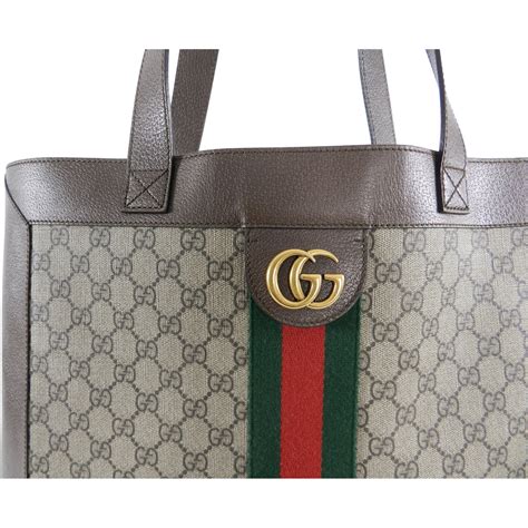 gucci logo brown|Gucci black logo bags.